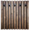 Wooden clothes hanger Lamele 60cm brown