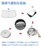 Corolla Sport Compatible Car Windshield Sunshade 140x80cm with COROLLA Sport Car Shade That Secures To Sun Compatible with Corolla Sport 210 Series