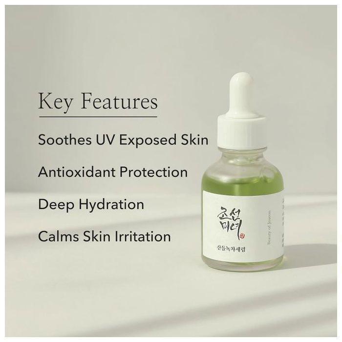 Beauty of Joseon Calming Serum : Green Tea + Panthenol Sérum Apaisant 30ml