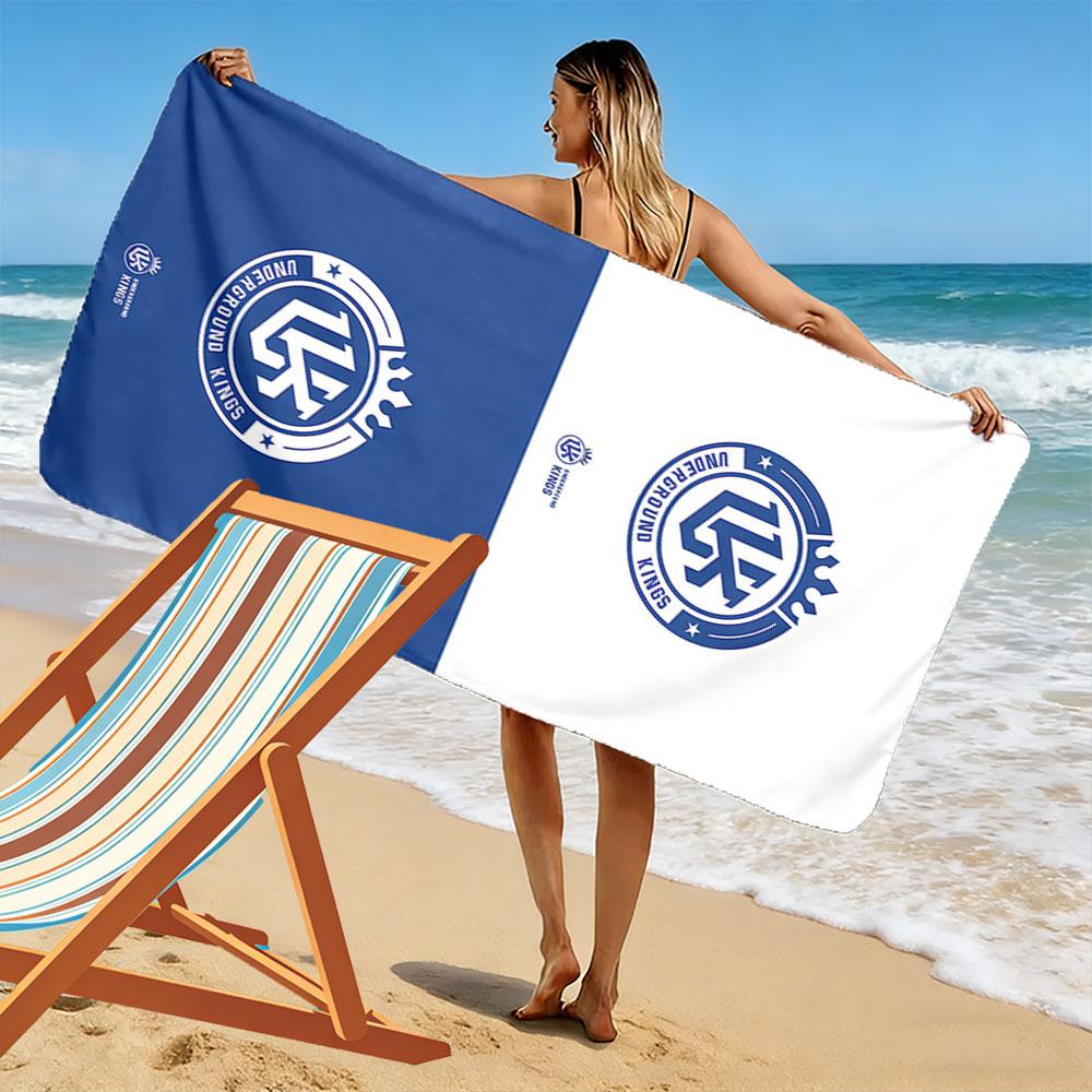 Underground Kings Logo Towel Beach Towel Quick-drying for Travel Outdoor Sports Jogging Beach and Swimming