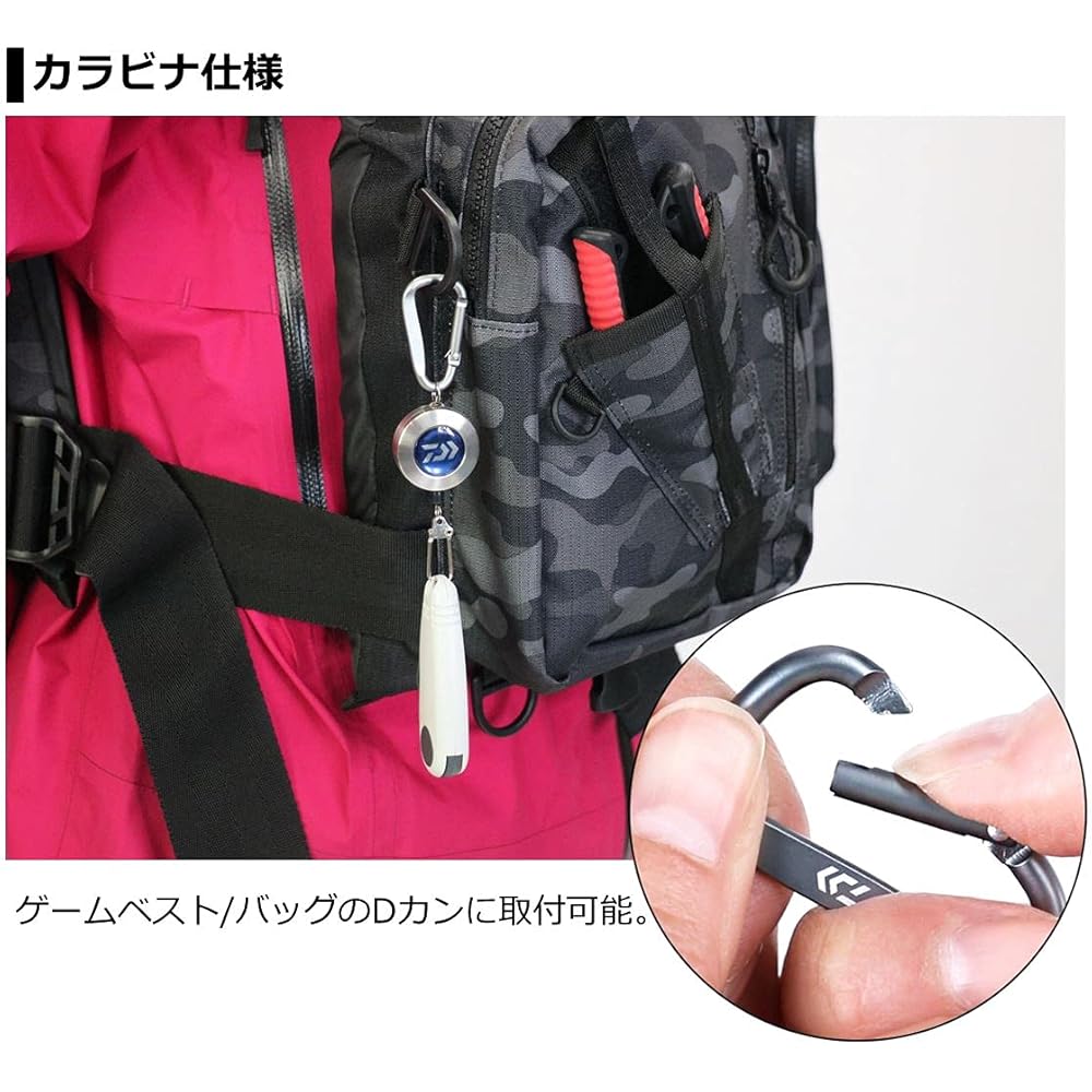 DAIWA (DAIWA) Carabiner On Reel 1000 Red