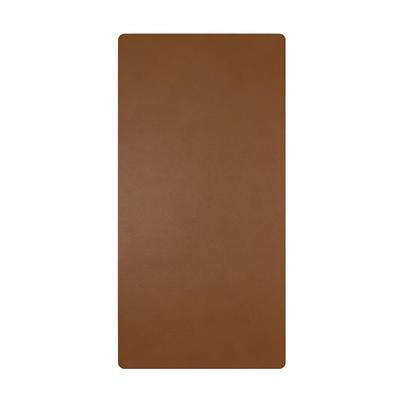 LESAILES Single-Sided Lambskin Waterproof Mouse Pad, Extra Large Desk Pad, Brown, 1200*600*1.8mm