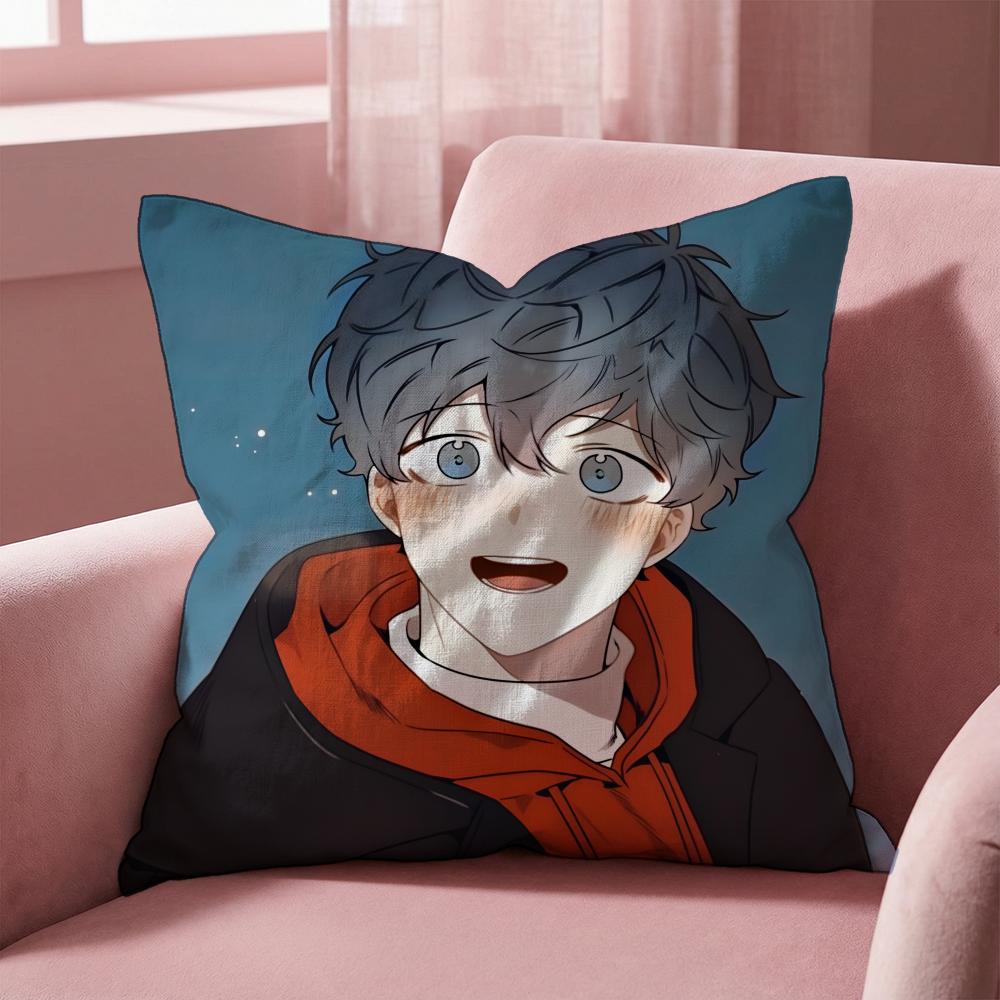 Cherry Blossoms After Winter Cushion Cover Multi-Scene Pillow Cover for Home & Car - Reversible, Soft & Durable for Daily Use