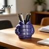 Gift for Teachers Down Jacket Pen Holder, 3D Printed Funny Puffer Pencil Cup, Holder Office Small Desk Organizer Storage Box Home Desktop Decor Marker