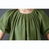 Xitao A-line Contrast Colors Loose Dress ZMY1409