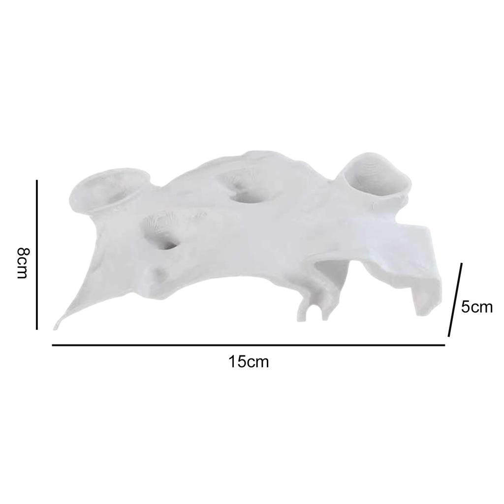 3D Printed Aquarium Decor Underground Tunnel Cave Natural Curve Bowl Hide Decoration for Cherry Shrimp Chili Rasbora Hermit Crab