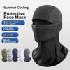 Balaclava de Secagem Rápida Proteção Solar Máscara de Ciclismo Máscara de Rosto Inteiro Protetor de Pescoço Forro de Capacete