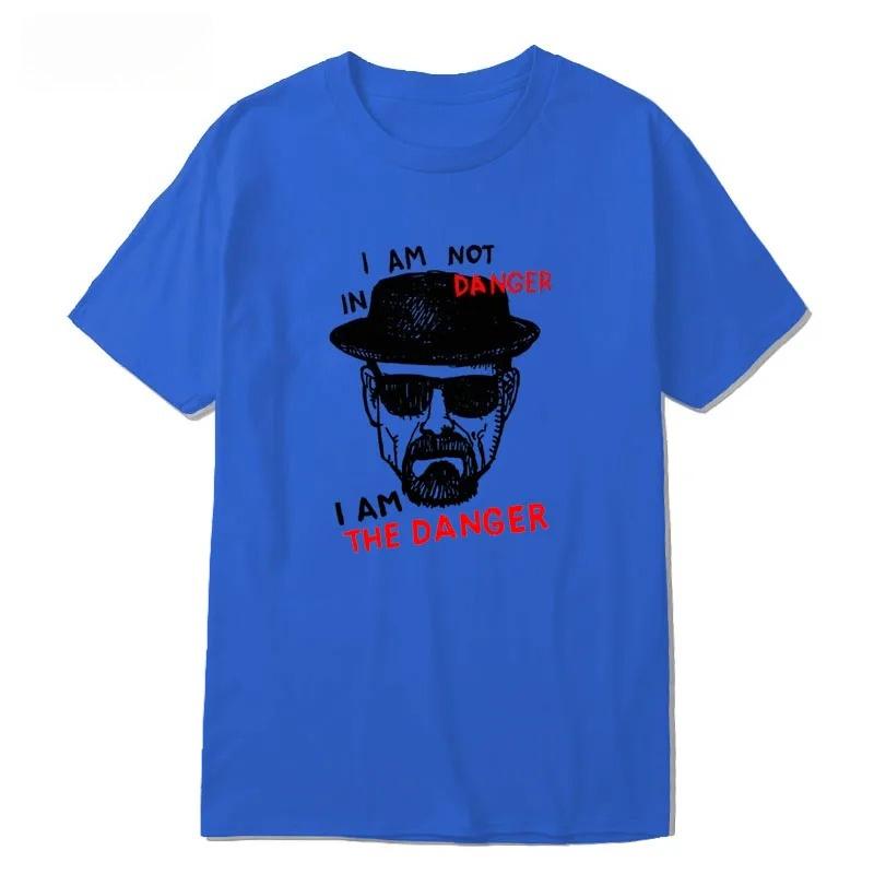 Men T-shirt Cotton Short Sleeve Breaking Bad Men T-shirt Casual Heisenberg Print Summer Tshirt Cool T-shirt Male Men Tops