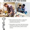 360 Degree Bench Clamp Vises Grinder Holder Electric Drill Stand Holder Bracket for Universal Work DIY, Adjustable