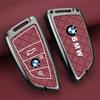 Zinc Alloy Leather For BMW X1 X3 X4 X5 F15 X6 F16 G30 7 Series G11 F48 F39 520 525 F30 118i 218i 320i Car Key Case Cover Keyless