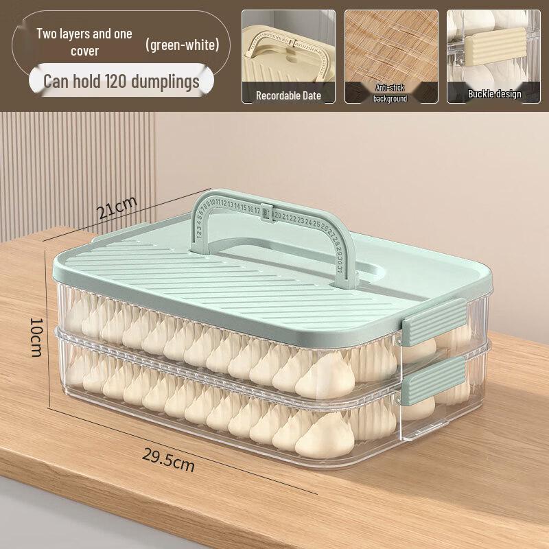 Multi-Layer Dumpling Freezer Storage Box
