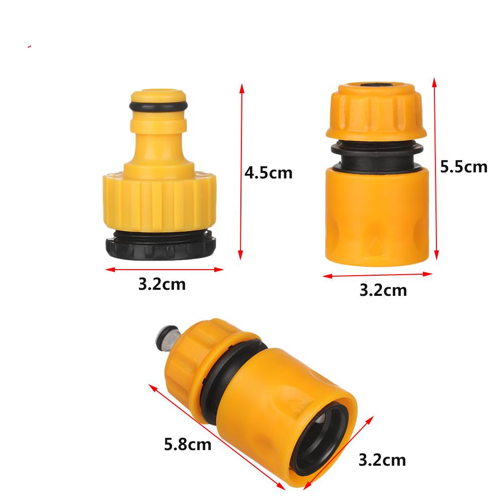 Flexible Lawn Car Wash Tube Adapter Extender Irrigation Watering Pipe Joint Garden Hose Connectors