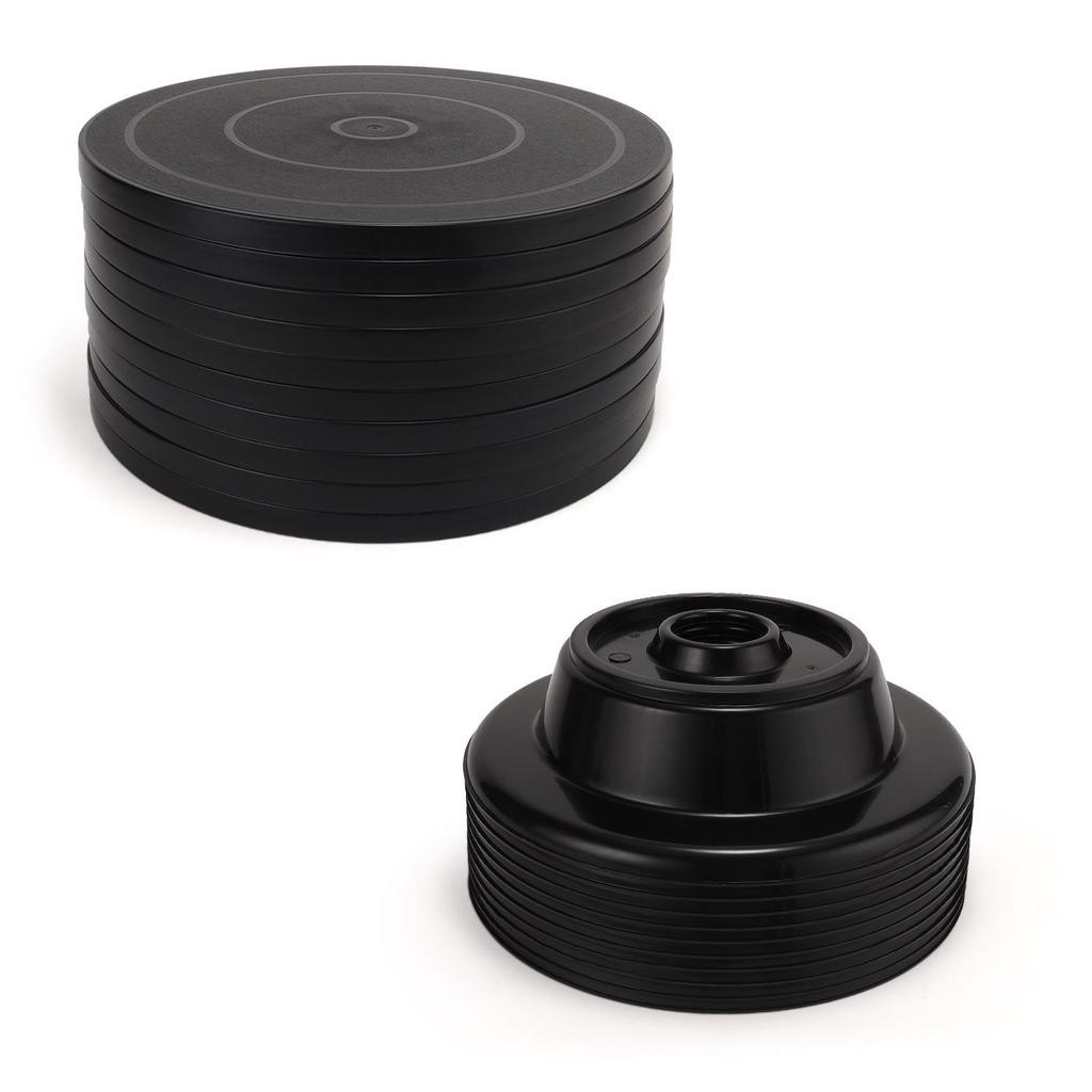 Rotating Cake Decorating Stand - Lightweight & Stable Plastic Turntable