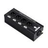 4 Channel Sound Splitter Networking Cable Extender Isolator Common Ground Interference Isolation 1 In 4 Out 3Pin Splitter