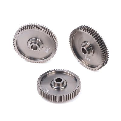 55T 58T 61T High Speed Spur Gear 51004 53665 For Tamiya Tt01 Tt-01 Rc Car Upgrade Accessories