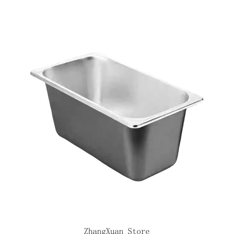 3XUF Stainless Steel 1/3 Size Pan Restaurant Equipment with Lid Design Container