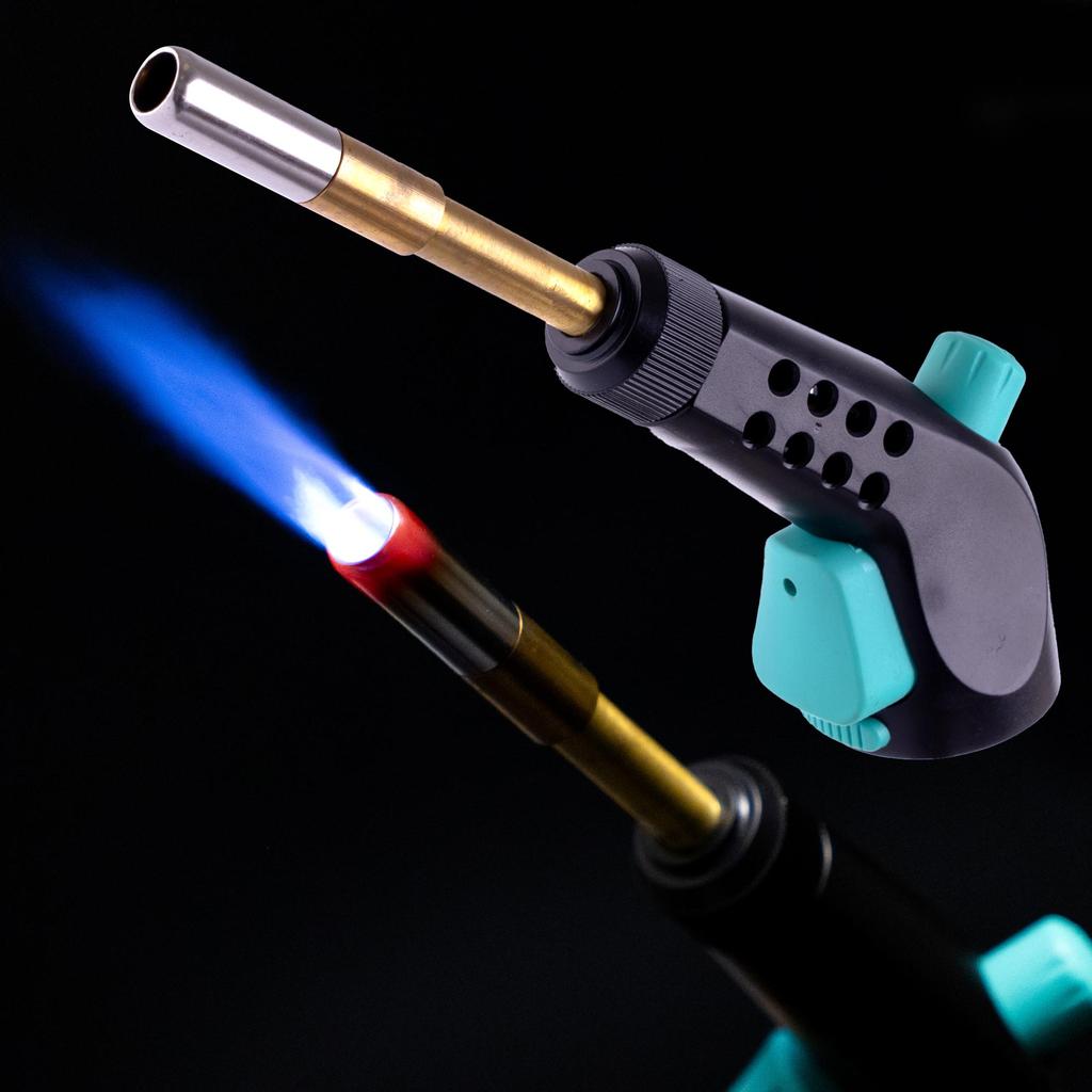 Mapp Propane Piezo Gas Torch Two Nozzles for Brazing and Soft Soldering 019Cga