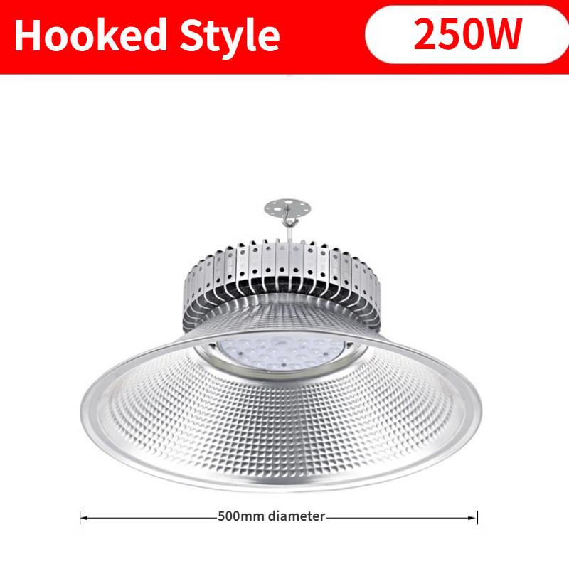 100W/150W/200W/250W/300W Led Finned Industrial Mining Light Energy-saving High Brightness Warehouse Lighting Lamp Factory Waterproof Pendant Lamp