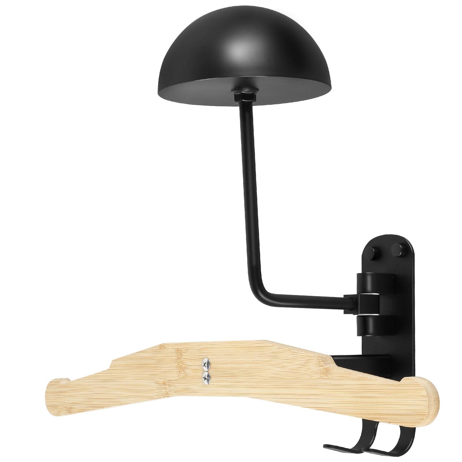 

Новый держатель для шлема мотоцикла, настенное крепление, поворот на 180°, вешалка для шлема, подставка для шлема, крючок для хранения шлемов мотоцикла и велосипеда