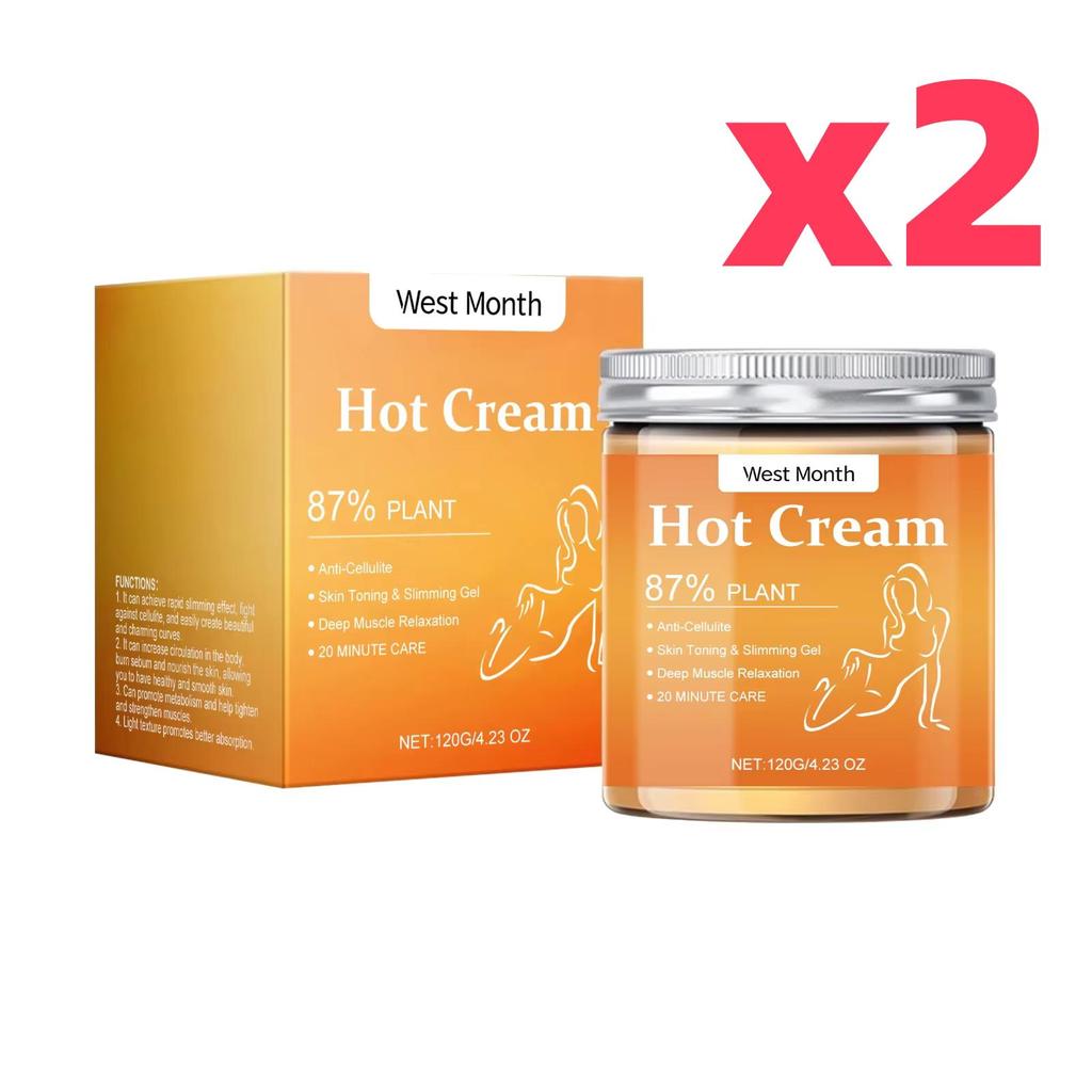 Fettverbrenner Gewichtsverlustcreme Anti-Cellulite Formend Modellierend Straffend Arme Bauch Abdomen Oberschenkel Beine Ganzkörpermassagegerät Heiße Creme