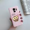 Fashion Daisy Flower Cute Silicone Cartoon Phone Case for Samsung Galaxy S9 S9 Plus Samsung S 9 Samsungs9 Plus S9plus Case Cover