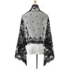 Lightweight Sunscreen Shawl Breathable Mesh Female Headscarf Casual Lace Scarf  Summer