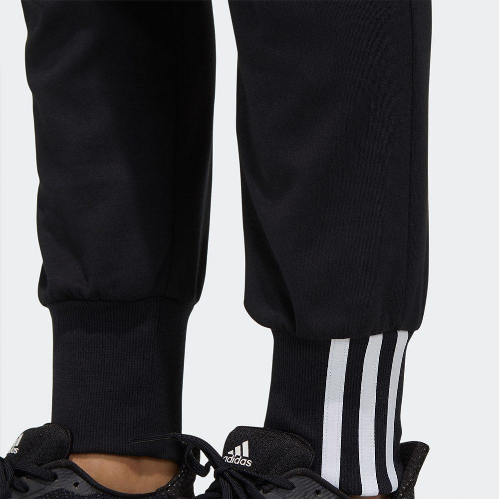Adidas Knitted Sweatpants Women's Black Moderate Straight Fit Pants GP0697
