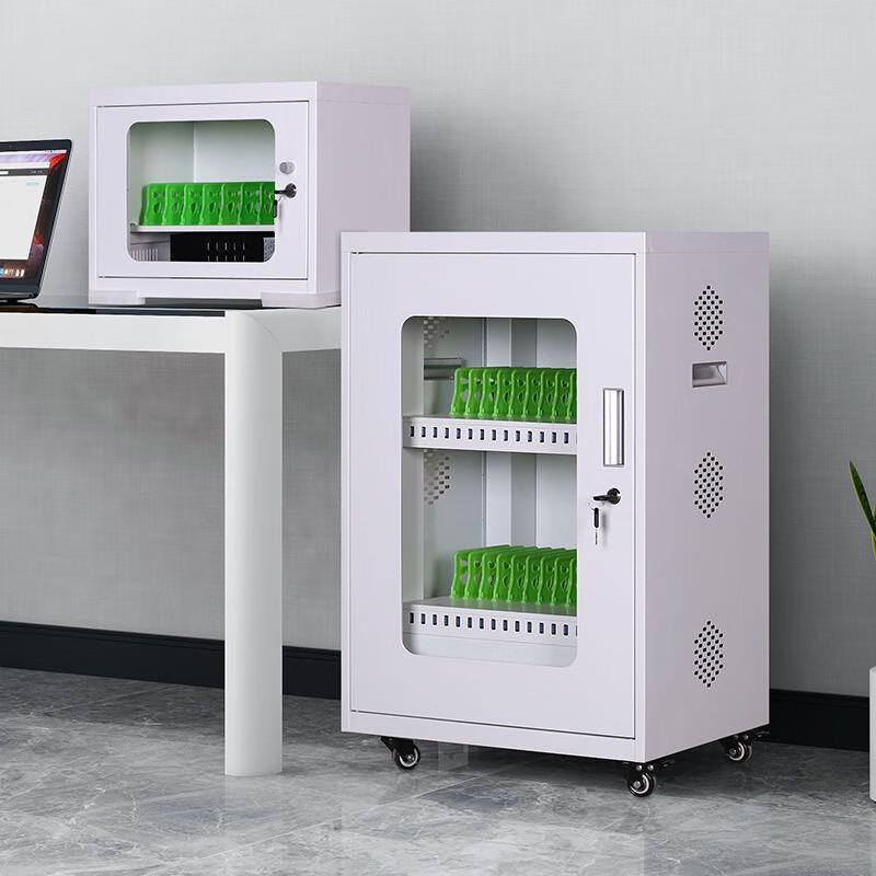 12-Bay Mobile Device Charging Cabinet