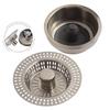 For Most 3-12 Inch Drains 3 In 1 Sink Strainer Kitchen Sink Drain Strainer Home Improvement Larger Filter Capacity
