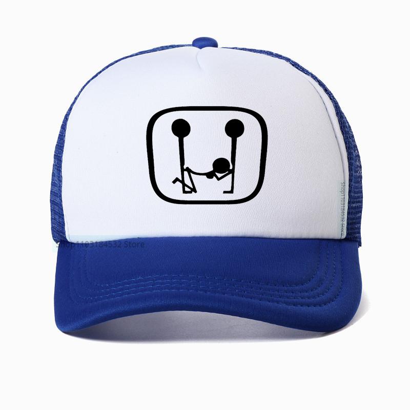 On The Car I Had A Hangover Print Baseball Cap Unisex Cool Summer Outdoor Mesh Breathable Adjustable Trucker Hat