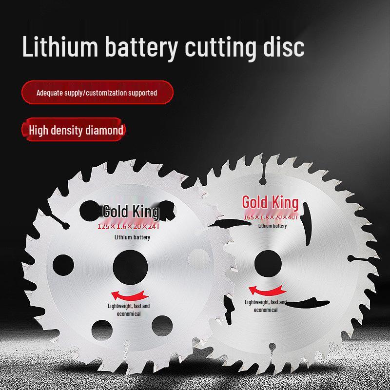 4-6.5 Inch Alloy Woodworking Saw Blades for Lithium Battery Saws