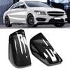 Gorgeri Rearview Mirror Carbon Fiber Texture Rearview Mirror Cover Caps for W176 Caps, 2-Piece Mercedes-Benz A-Class 2012-2017