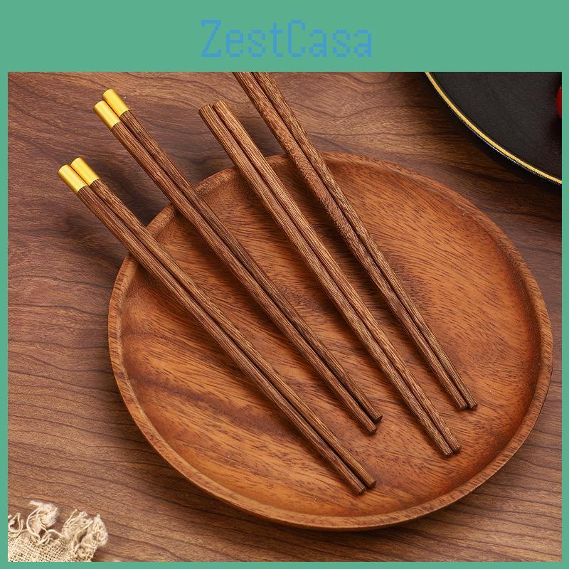 Wings Chicken Fu Dome Zi Log Chopsticks Household Tableware Solid Wood Chopsticks No Paint No Wax