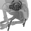 Taktisches Helm-Headset-Zubehör Bullhorn-Headset-Montagehalterung Passend für 19~21mm Schiene Drehbarer Halter für CS Wargame