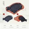 Commercial Iron Plate Barbecue Iron Plate Circular Barbecue Pan Rectangular Korean Steak Barbecue Fish Plate Household Use