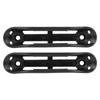 2 bucăți plastic negru caiac barcă agățat suport suport de montare cârlig canoe accesoriu piese unelte