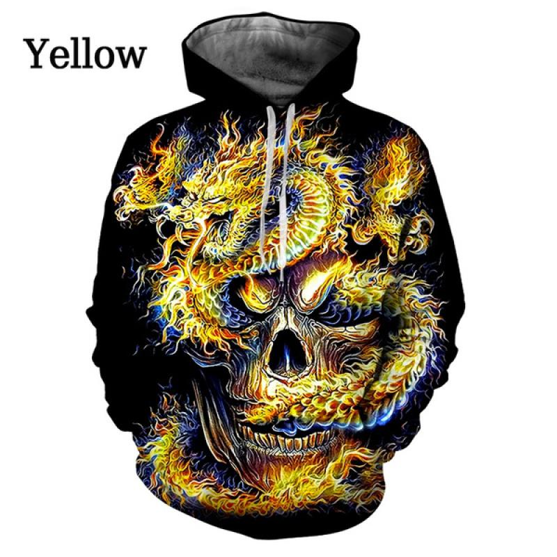Harajuku Fashion Abstract Dragon 3D Print Hoodie Cute Animal Sweatshirt Men/Women Casual Pullover