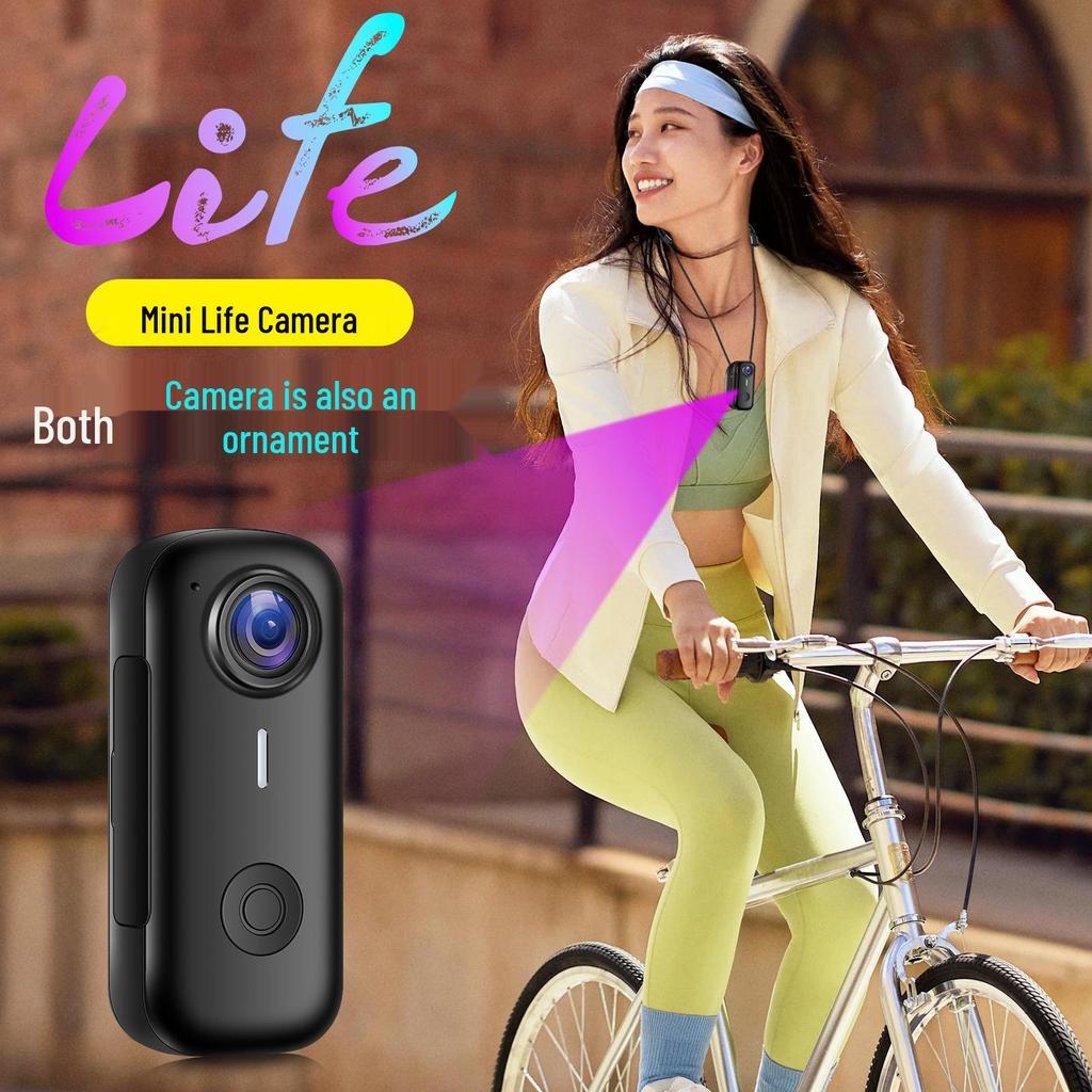 Cross 2.7K HD Cycling Recorder: Magnetic Mount Camera for Sports and Campus Use