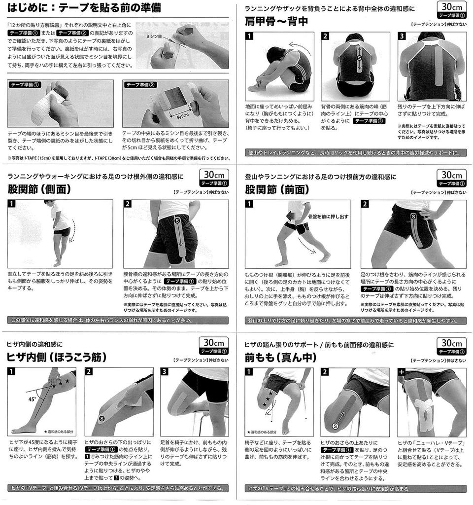 Taping Tape for Muscles and Instant Adhesive 30cm Turquoise Blue of 741786 New-HALE I-TAPE Joints, Series, Long, (Pack 6)