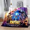 Cartoon T-Transformers Autobots Soft Flannel Blanket for Beds Bedroom Sofa Picnic,Throw Blanket for Cover Outdoor Leisure Gift
