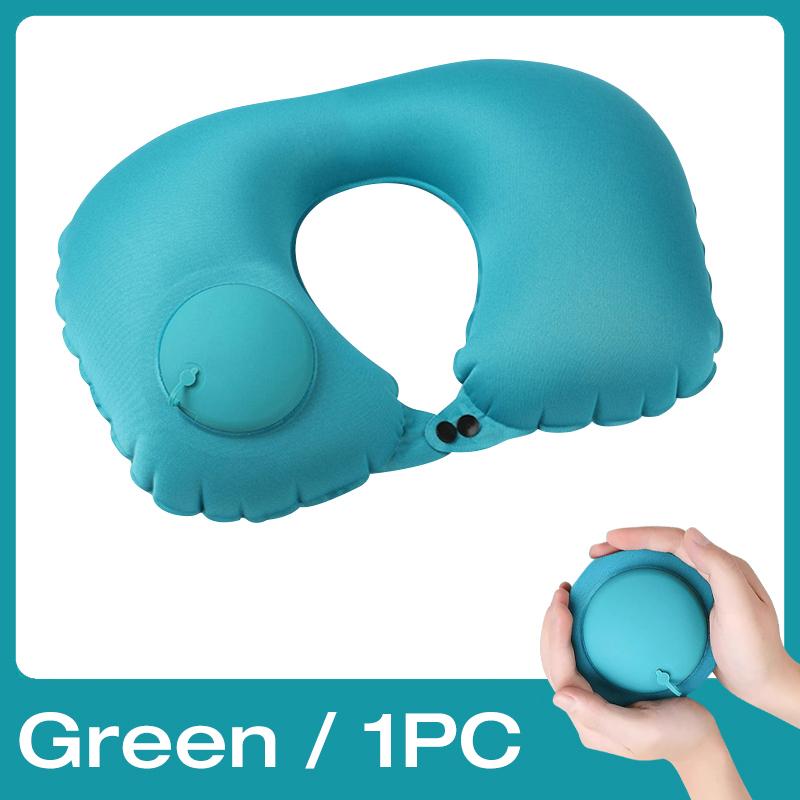 Pressing Inflatable Pillow U-shaped Pillow Strong Support Pillow for Long-distance travel#Size:See Below for Size Descriptions