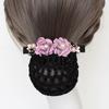 Nurse Head Flower Female Professional Hairnet Bank Disk Hair Net Pocket Flight Attendant Work Net Cover Headgear Hair Accessories