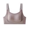 One-piece fixed cup shockproof fitness sports bra high-strength large chest shock-absorbing gathering beautiful back sports underwear women