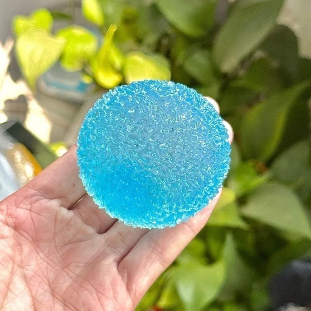 Squishy Blue Ice Ball Maltose Fidgets Toy Super Soft Pink Mochi Slow-rebound Squeeze Toy Anti-Stress Toy for Adult Hand Exercise