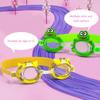 Swimming Goggles Kid Cartoon Cute HD Waterproof Fogproof Swim Eyewear Adjustable Mirror Strap Water Sport Colorful Goggles