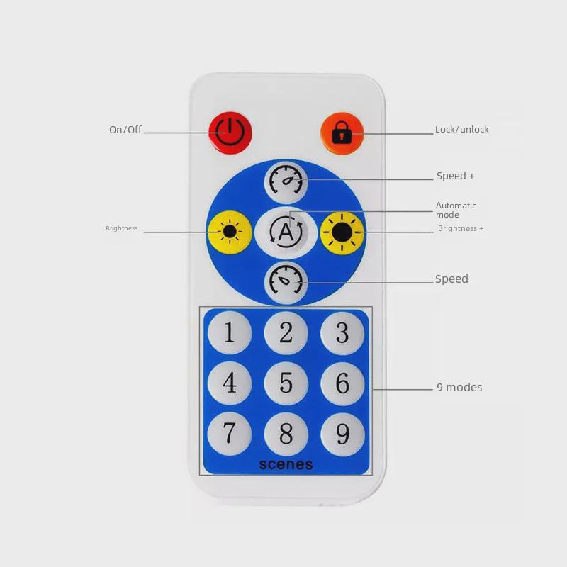 RF16 SP602E Bluetooth Controller: 4-Channel Colorful Light Controller with Mobile App, DC5-24V