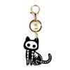 Shiny Glossy Five Syles Kitten Ornaments Silicone Epoxy Resin Mold DIY Keychain Pendant Jewelry for Valentine Gift