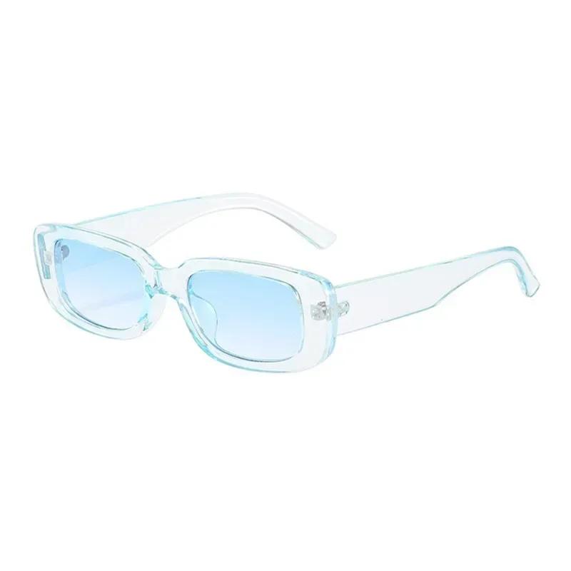 1pc Fashion Small Square Frame Sunglasses Combination Black White Set Retro Style Cute Ladies Daily Holiday Decoration Glasses