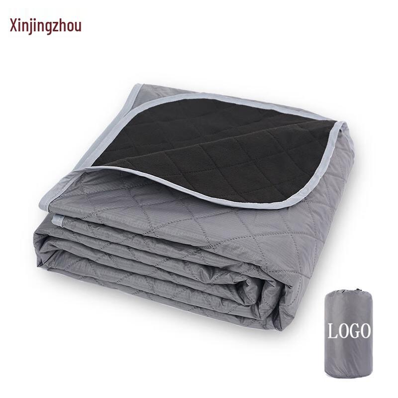 Portable Waterproof Fleece Camping Blanket