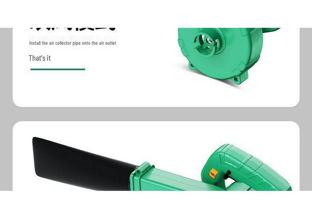 High-Power Hair Dryer, Compact Household Blower, Computer Duster, and Powerful Industrial Vacuum Cleaner